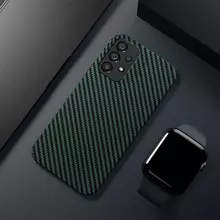 Чехол бампер для Samsung Galaxy M33 Anomaly Magnetic 360 With Glass Green (Зеленый)