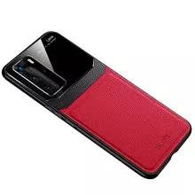 Чехол бампер для Samsung Galaxy S22 Ultra Anomaly Plexiglass Red (Красный)