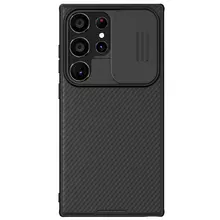 Протиударний чохол бампер Nillkin CamShield Pro Magnetic (шторка на камеру) для Samsung Galaxy S24 Ultra Black (Чорний)
