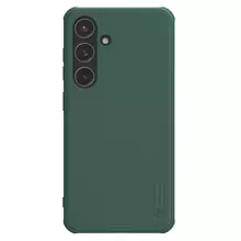 Противоударный чехол бампер Nillkin Super Frosted Shield Pro Magnetic для Samsung Galaxy S24 Plus Deep Green (Зеленый)