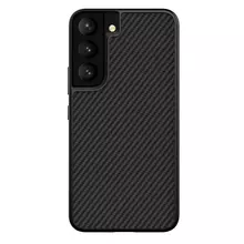Чохол бампер Nillkin Synthetic Fiber для Samsung Galaxy S23 Plus Black (Чорний)