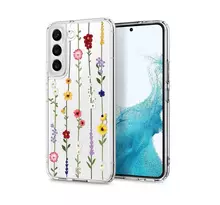 Премиальный чехол бампер Cyrill Cecile для Samsung Galaxy S22 Flower Garden (Цветочный Сад) ACS04000