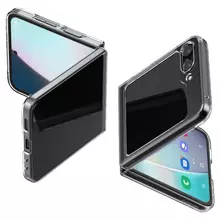 Протиударний чохол бампер Spigen Air Skin для Samsung Galaxy Z Flip 5 Crystal Clear (Прозорий) ACS06230