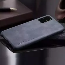 Чехол бампер для Samsung Galaxy M33 X-Level Leather Bumper Black (Черный)