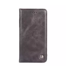Чехол книжка для Samsung Galaxy S23 idools Retro Black (Черный)