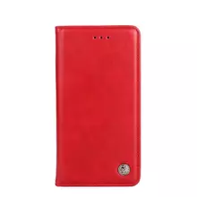 Чехол книжка для Samsung Galaxy S23 Plus idools Retro Red (Красный)