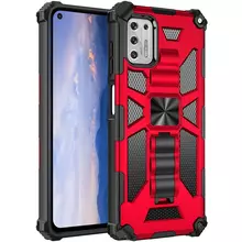 Протиударний чохол бампер для Samsung Galaxy A05s Anomaly Hybrid Armor (вбудована підставка) Red (Червоний)