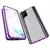 Чехол бампер Anomaly Magnetic 360 With Glass для Samsung Galaxy M12 Purple (Фиолетовый)