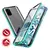 Чехол бампер Anomaly Magnetic 360 With Glass для Samsung Galaxy S21 Plus Green (Зеленый)