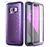 Чехол бампер Clayco Hera Full-Body Case with Screen Protector для Samsung Galaxy S8 Plus G955F Purple (Пурпурный)