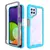 Чехол бампер для Samsung Galaxy A22 Anomaly Hybrid 360 Sky Blue/Gray (Небесно-голубой/Серый)