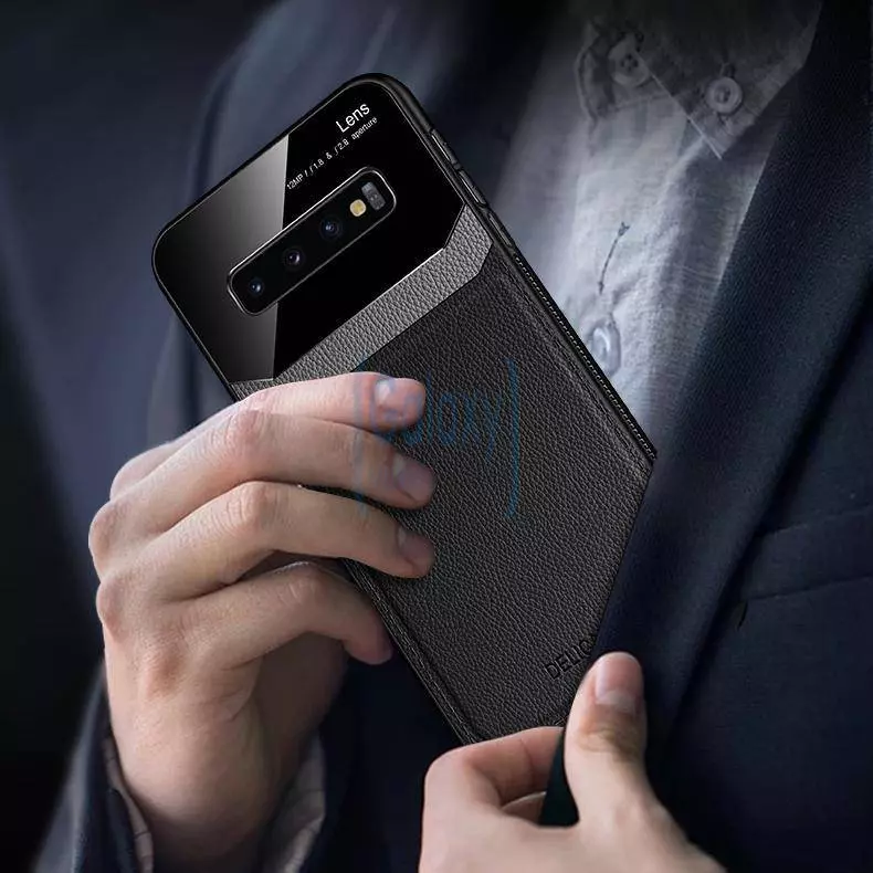 Чехол бампер Anomaly Plexiglass для Samsung Galaxy S10 Black (Черный)
