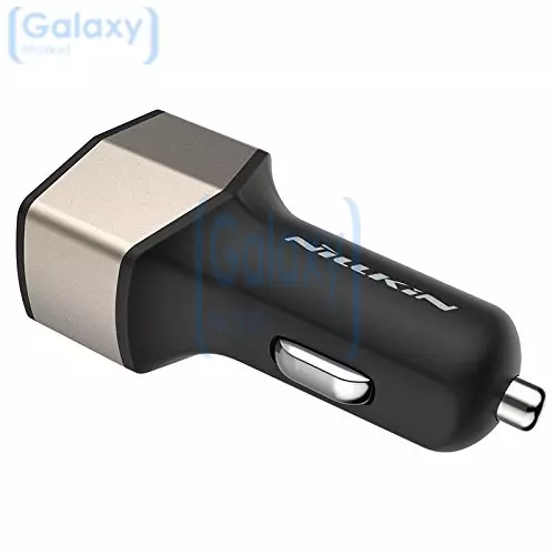 Оригинальная автомобильная зарядка от прикуривателя Nillkin Celerity Car Charger USB+TYPE-C 3.0 (Серый)