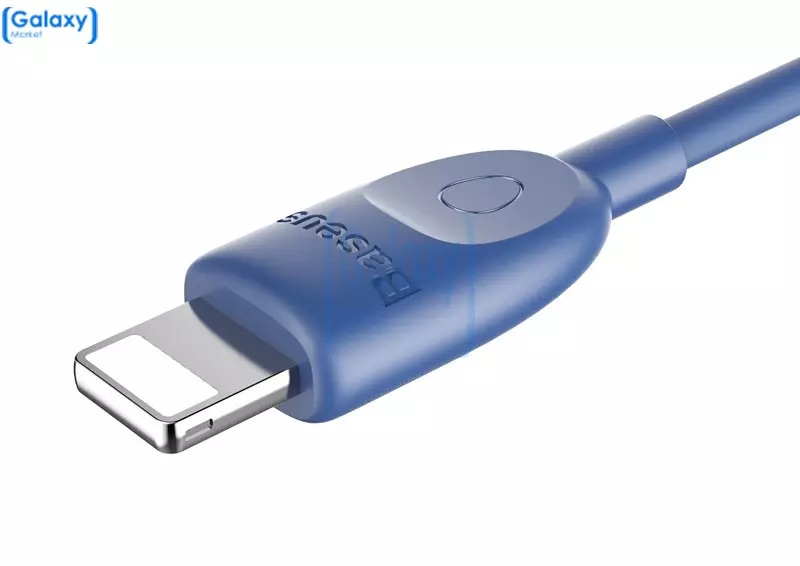 Современный кабель переходник Baseus Lightning to Jack 3.5mm Adapter Cable Blue (Синий)