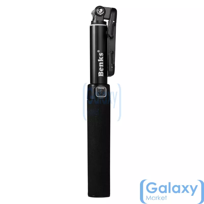  Оригинальная селфи палка Benks Bluetooth Wireless Remote Control Selfie Black (Черный)