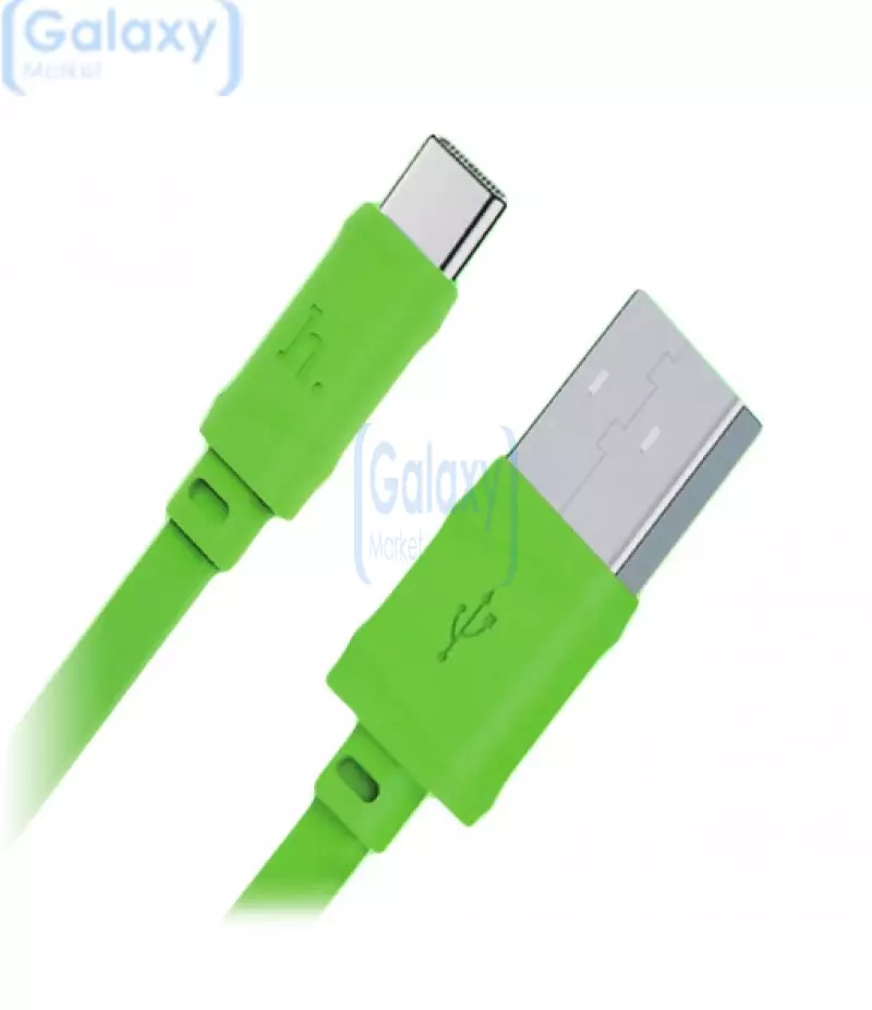 Оригинальный кабель для зарядки и передачи данных Hoco X5 Type-C Bamboo для смартфона Green (Зелёный)