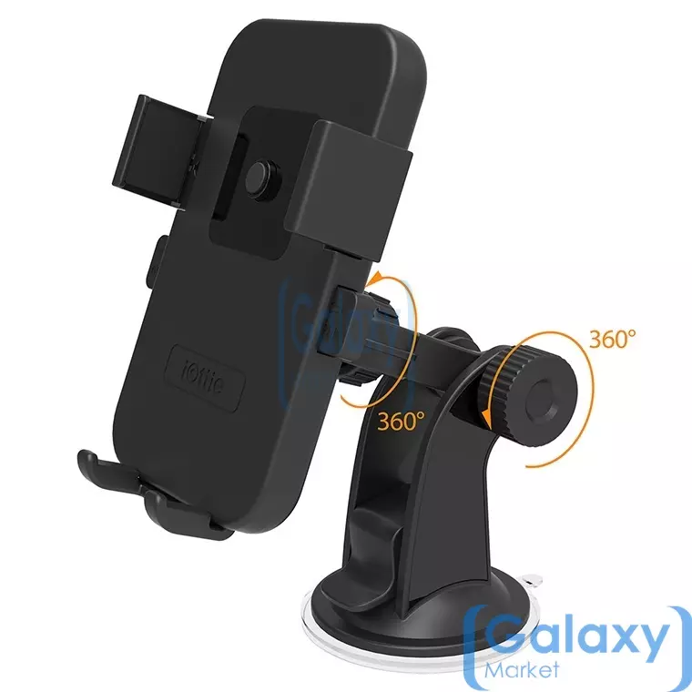 Автомобильный держатель iOttie Easy One Touch XL Car Mount Holder для смартфонов и телефонов Black (Черный)