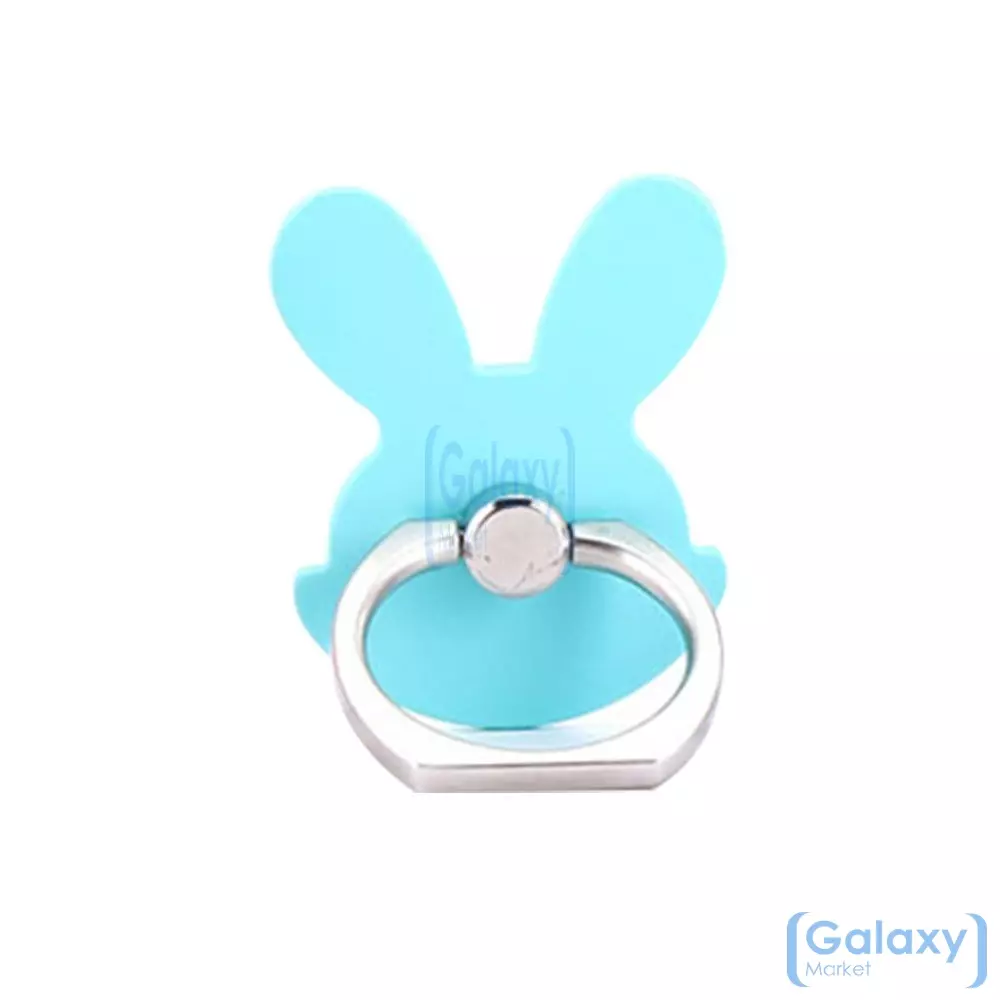 Кольцо-подставка Anomaly Rabbit Ring Holder Stand для смартфонов (Голубой)
