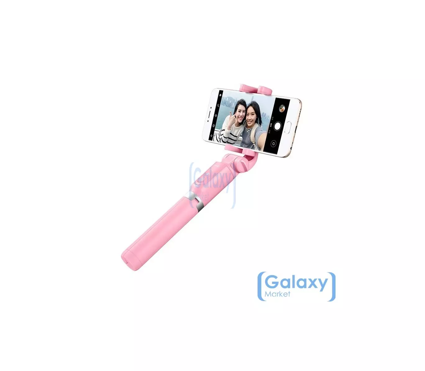 Селфи палка штатив Meizu Bluetooth self-timer для смартфонов Pink (Розовый)