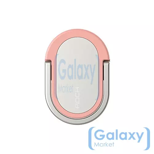 Кольцо-подставка Rock 360 Rotation для смартфонов и телефонов Pink (Розовый)