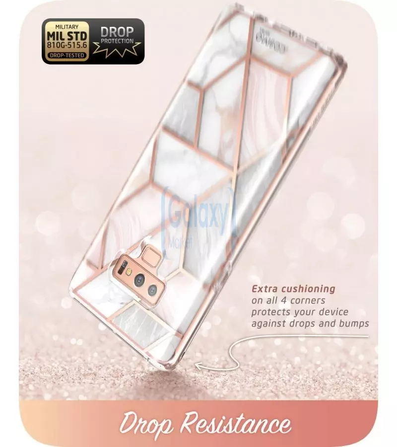 Чехол бампер i-Blason Cosmo Glitter для Samsung Galaxy Note 9 Marble (Мрамор)