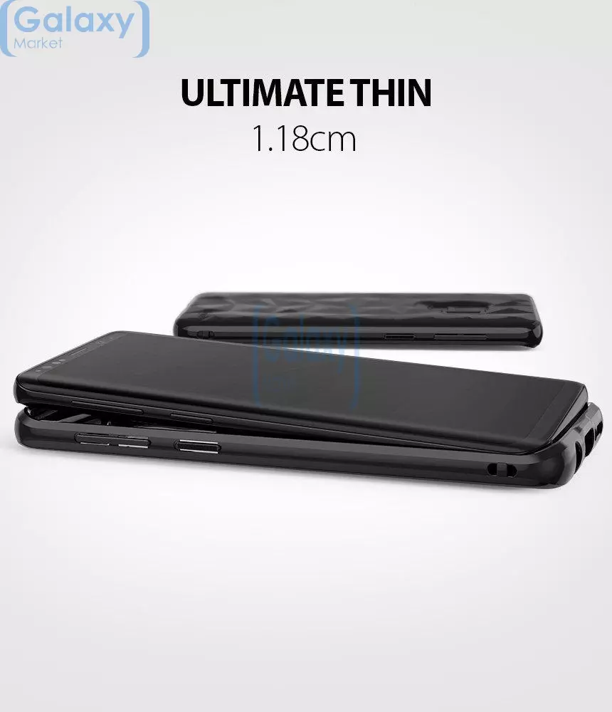 Чехол бампер Ringke Air Prism Series для Samsung Galaxy S9 Clear (Прозрачный)