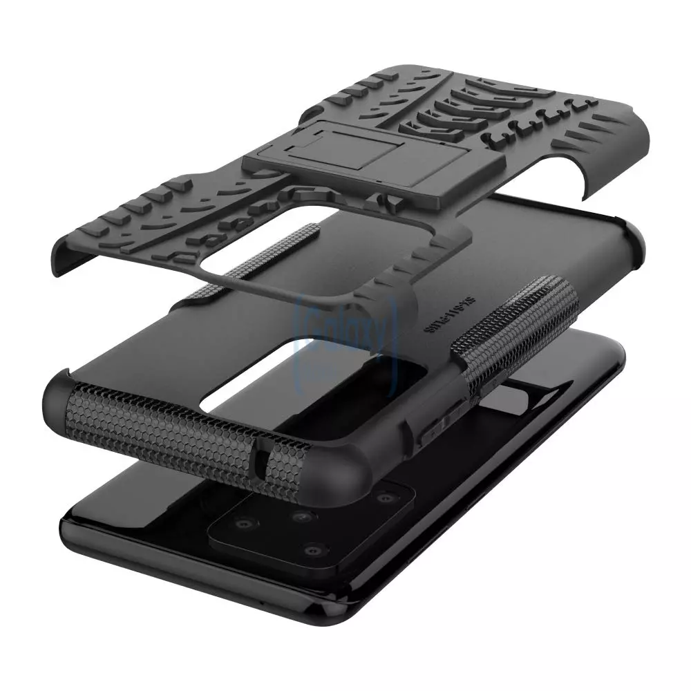 Чехол бампер Nevellya Case для Samsung Galaxy S20 Ultra Black (Чёрный)