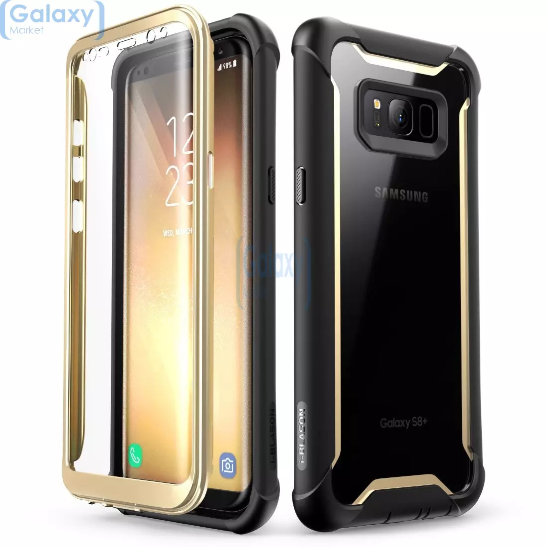 Чехол бампер i-Blason Ares Case для Samsung Galaxy S8 G950F Gold (Золотой)