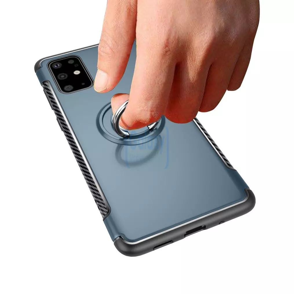 Чехол бампер Anomaly Magnetic Ring Standings Case для Samsung Galaxy S20 Blue (Синий)