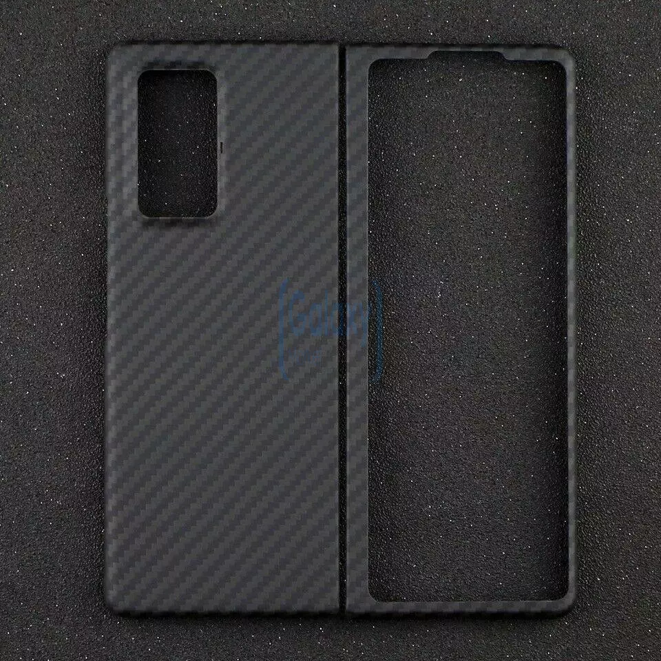 Чехол бампер Anomaly Carbon Plaid для Samsung Galaxy Z2 Fold Black (Черный)