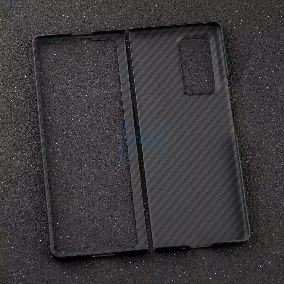 Чехол бампер Anomaly Carbon Plaid для Samsung Galaxy Z2 Fold Black (Черный)