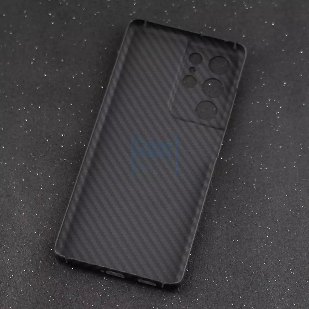 Чехол бампер Anomaly Carbon Plaid для Samsung Galaxy S21 Ultra Black (Черный)