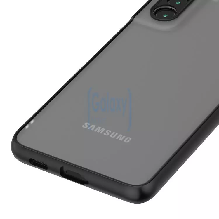 Чехол бампер для Samsung Galaxy S21 FE Anomaly Fresh Line White (Белый)