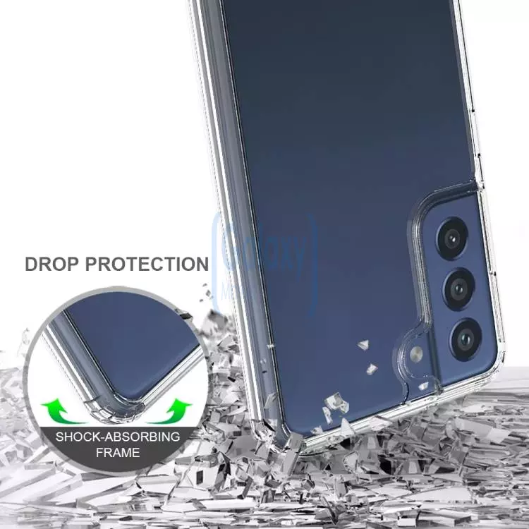 Чехол бампер для Samsung Galaxy S21 FE Anomaly Fusion Crystal Clear (Прозрачный)