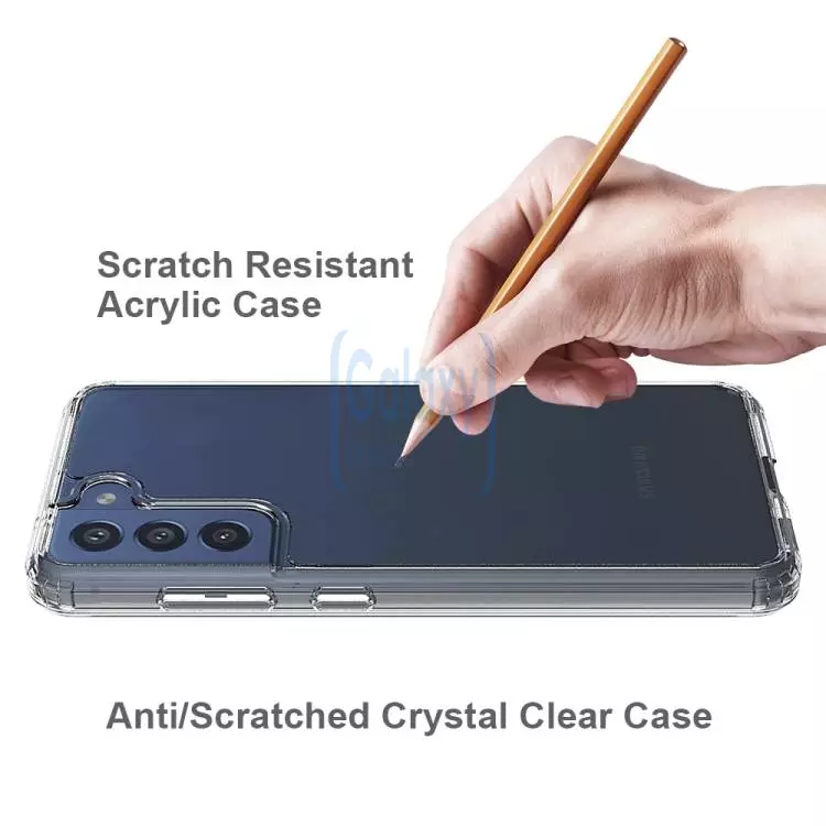 Чехол бампер для Samsung Galaxy S21 FE Anomaly Fusion Crystal Clear (Прозрачный)