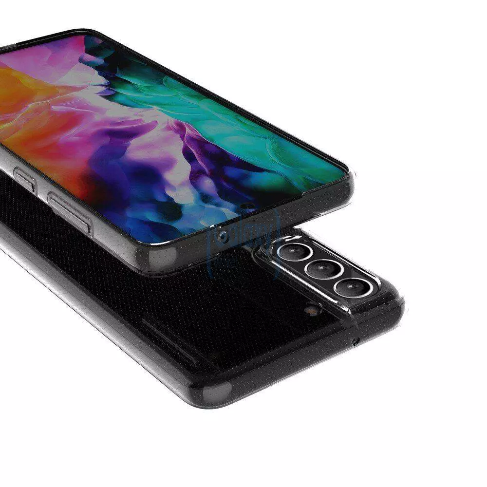 Чехол бампер для Samsung Galaxy S21 FE Anomaly Jelly Crystal Clear (Прозрачный)
