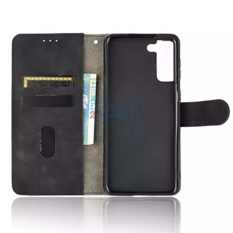 Чехол книжка для Samsung Galaxy S21 Plus Anomaly Leather Book Brown (Коричневый)