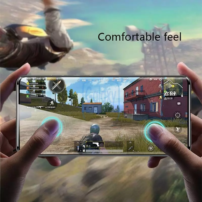 Чехол бампер для Samsung Galaxy A22 Anomaly Magnetic 360 With Glass Black (Черный)