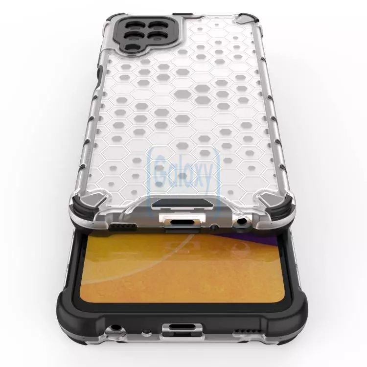 Чехол бампер для Samsung Galaxy M32 Anomaly Plasma White (Белый) Чехол бампер для Samsung Galaxy M32 Anomaly Plasma White (Белый)