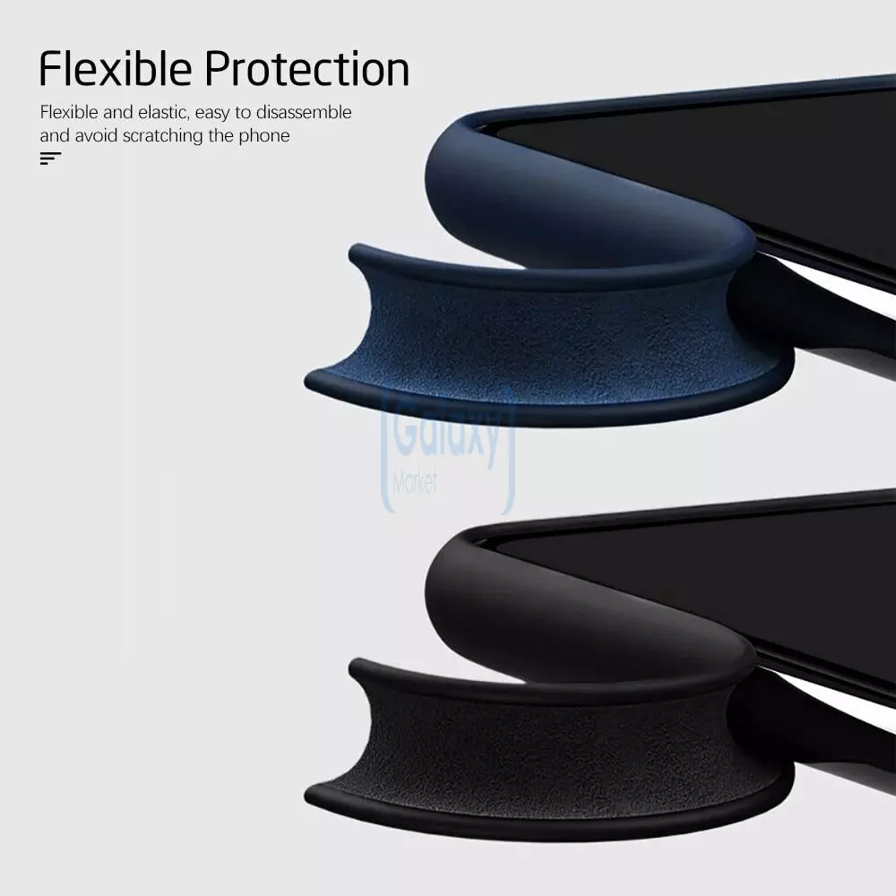 Чехол бампер для Samsung Galaxy A72 Anomaly Silicone Blue (Синий)
