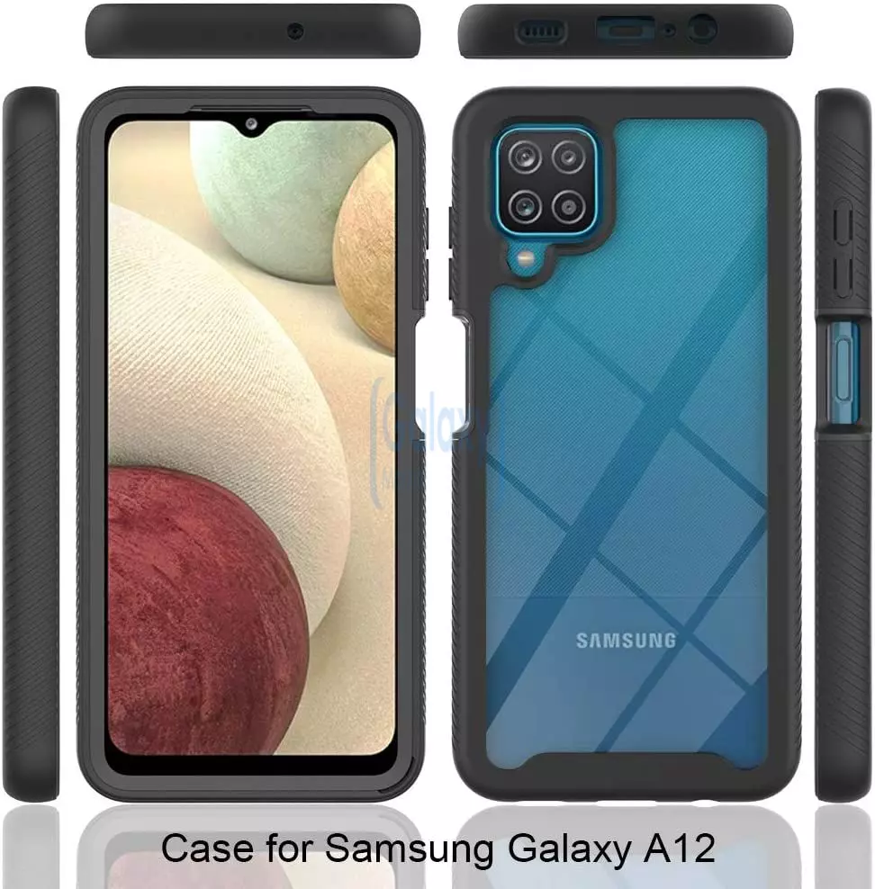 Чехол бампер для Samsung Galaxy M62 Anomaly Hybrid 360 Black (Черный)