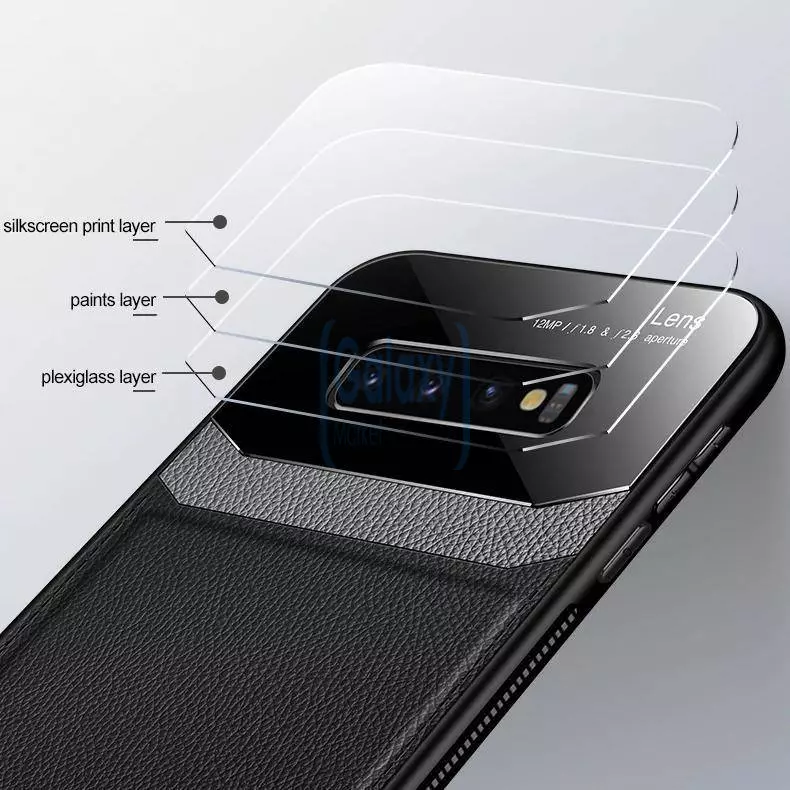 Чехол бампер Anomaly Plexiglass для Samsung Galaxy S10e Black (Черный)