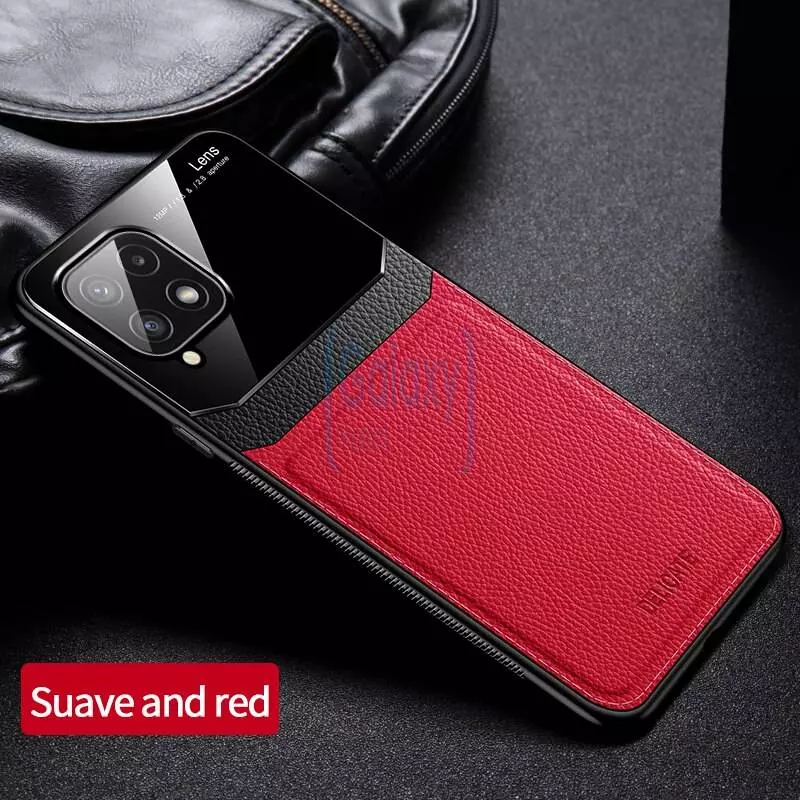 Чехол бампер для Samsung Galaxy M22 Anomaly Plexiglass Red (Красный)