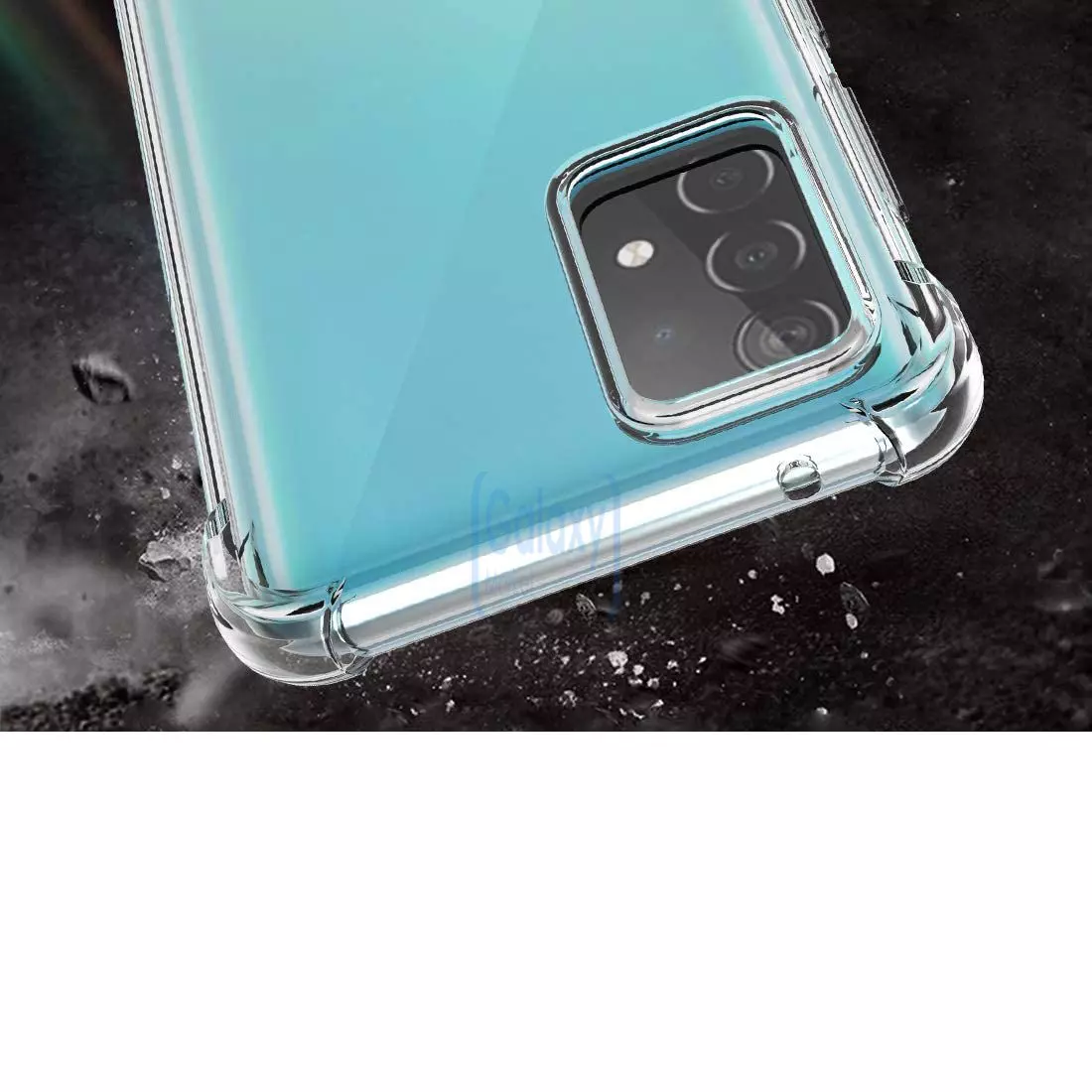 Противоударный чехол бампер для Samsung Galaxy A53 5G Anomaly Rugged Crystall Transparent (Прозрачный)