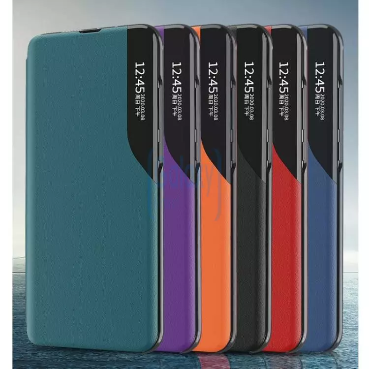 Чехол книжка для Samsung Galaxy M22 Anomaly Smart View Flip Orange (Оранжевый) Чехол книжка для Samsung Galaxy M22 Anomaly Smart View Flip Orange (Оранжевый)