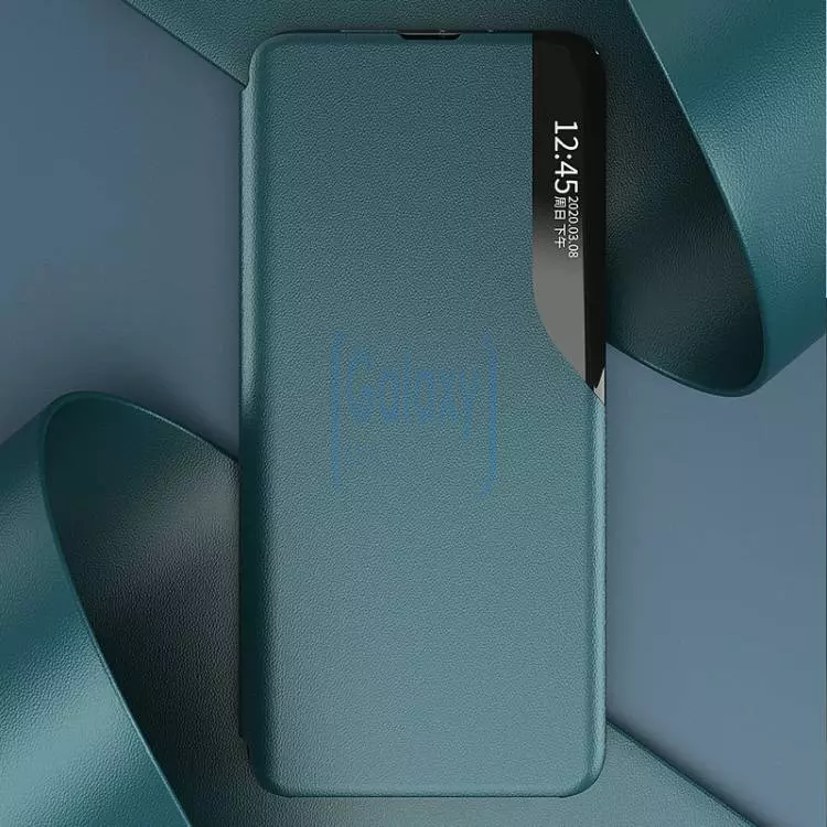 Чехол книжка для Samsung Galaxy M22 Anomaly Smart View Flip Blue (Синий)