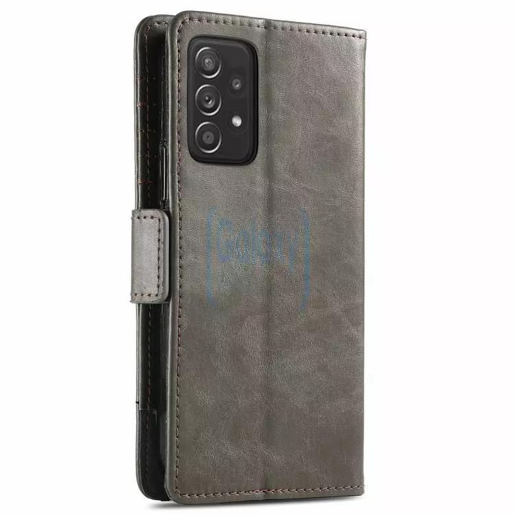 Чехол книжка для Samsung Galaxy A52s Anomaly Business Wallet Khaki (Хаки)