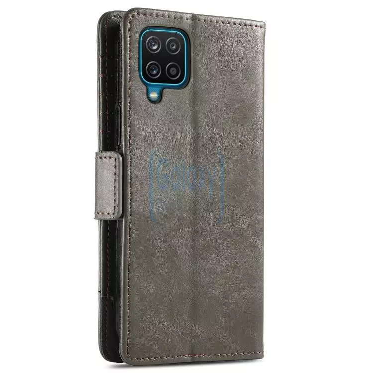 Чохол книжка для Samsung Galaxy M12 Anomaly Business Wallet Brown (Коричневий)