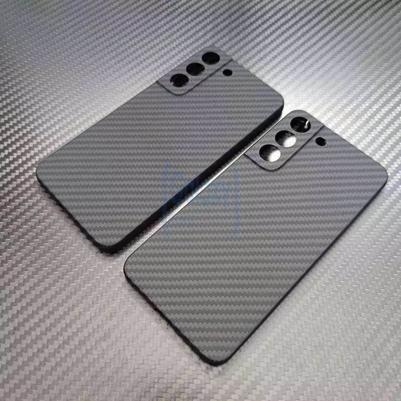 Преміальний чохол бампер для Samsung Galaxy S22 Plus Anomaly Carbon Plaid (Закритий модуль камери) Black (Чорний)