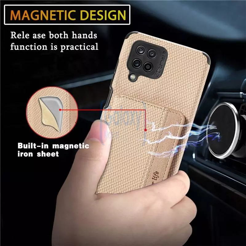 Чохол бампер Anomaly Card Holder для Samsung Galaxy M22 Khaki (Хакі)